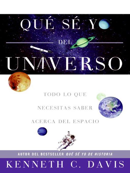 Title details for Que Se Yo del Universo by Kenneth C. Davis - Available